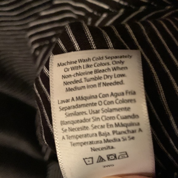 EUC Terra & Sky black&white striped midi stretchy dress w/pockets 3x(24W-26W) - Picture 11 of 11